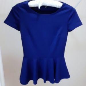 Royal Blue Top
